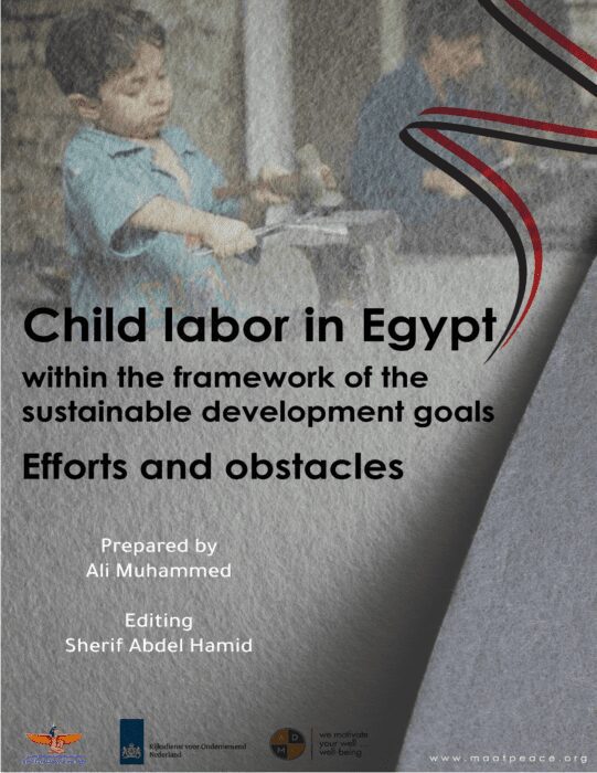 Child labor in Egypt within the framework of the sustainable development goals 1 Page 01