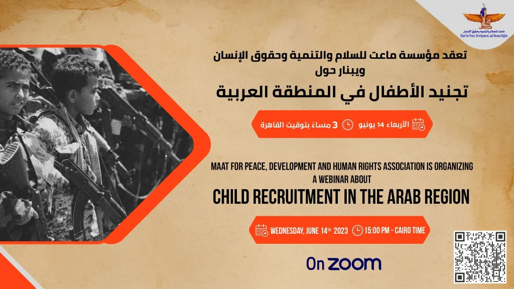 child recruitment in the Arab region